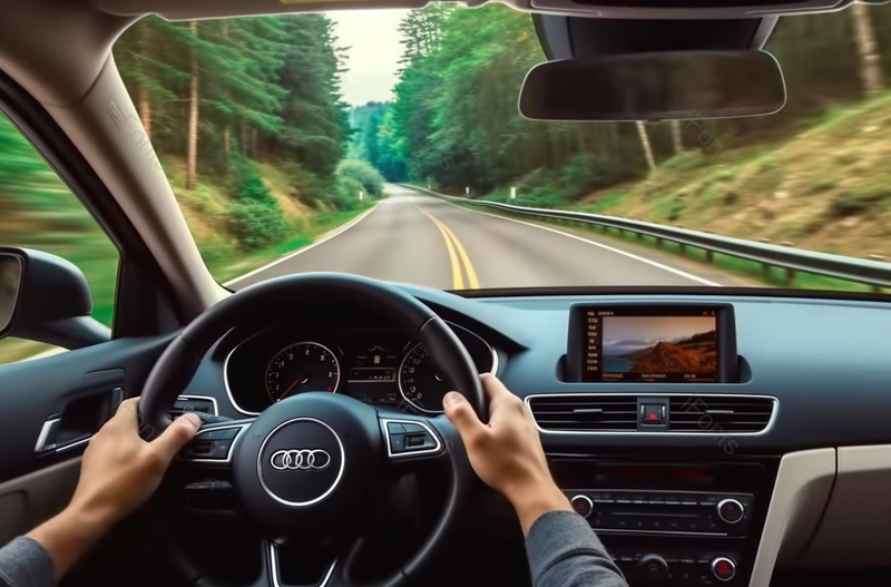 驾驶汽车从车内往外拍摄图,高清,摄影图,摄影图片,图片大全,摄影图免费下载